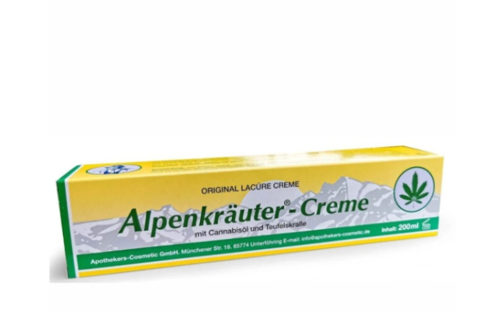 SEN CREMA CU ULEI DE CANABIS SI GHEARA DIAVOLULUI ALPENKRAUTER 200ML [2]