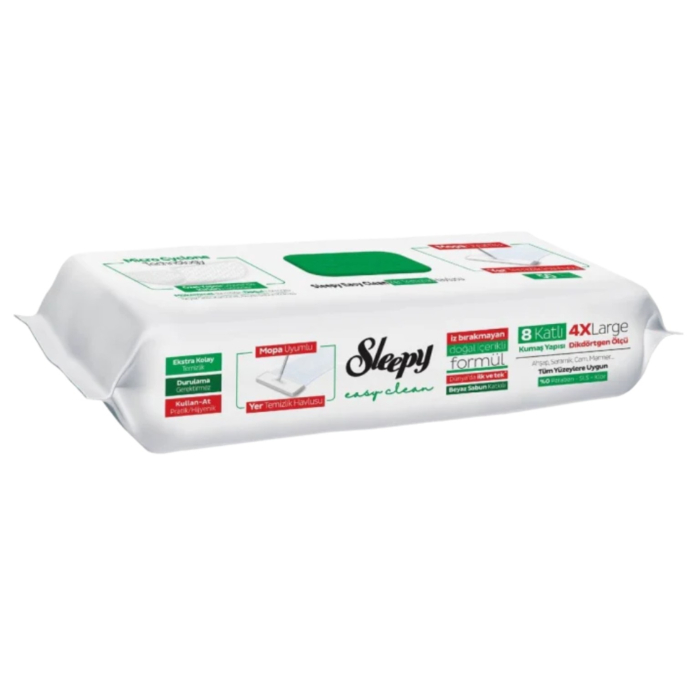 Sleepy Lavete Umede Pardoseli White Soap 50buc/pac [2]