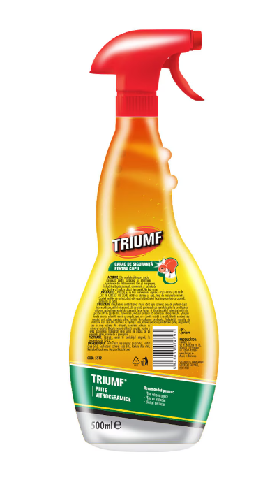 TRIUMF SOLUTIE PLITE VITROCERAMICE 500ML [2]