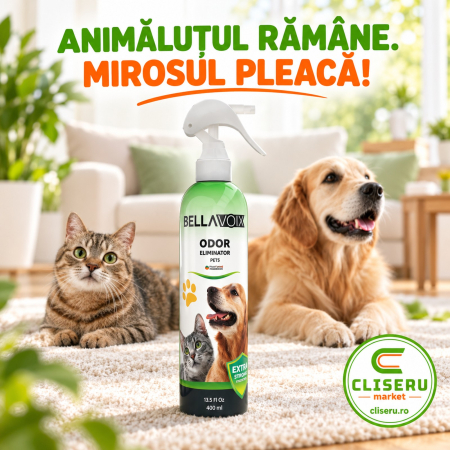 NEUTRALIZATOARE MIROS - BELLAVOIX neutralizator miros câini și pisici 400 ml