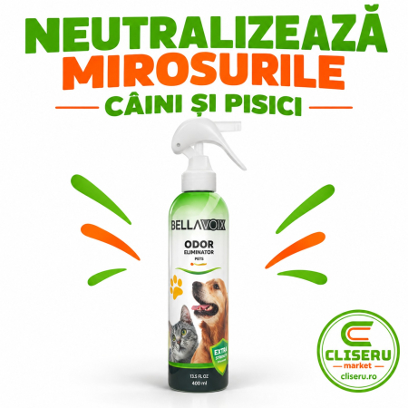 BELLAVOIX neutralizator miros câini și pisici 400 ml [2]