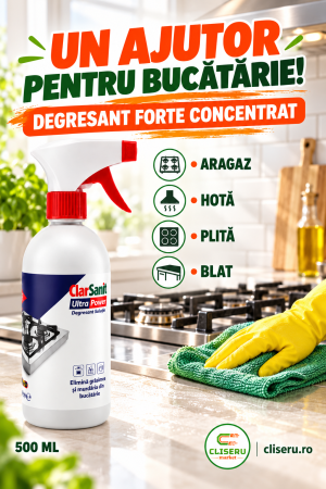 TOP PRODUSE CURATENIA CASEI - CLARSANIT degresant forte concentrat 500 ml
