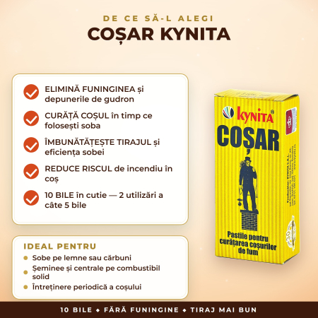 Coșar Kynita – pastile pentru curățarea coșului de fum, 10 bile, 38 g [2]
