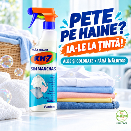 RUFE - KH7 Fără nicio pată – spray pete haine 780 ml