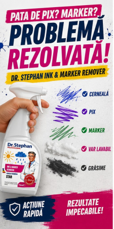 TOP PRODUSE CURATENIA CASEI - MSV DR STEPHAN SOL PETE INK MARKER 750ML
