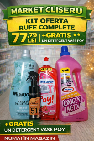 PACHETE CURATENIE - PACHET MISAVAN RUFE DE 10