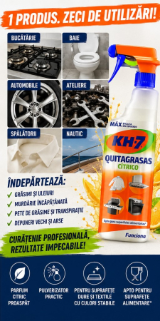 POK KH-7 SOLUTIE DEGRESANTA 780ML BUCATARIE CITRICO [3]