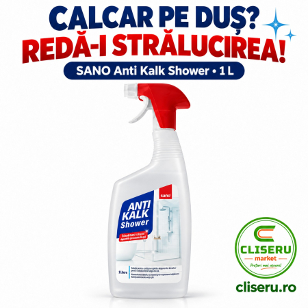 SANO Anti Kalk Shower – spray anticalcar cabina de duș, 1 L [2]
