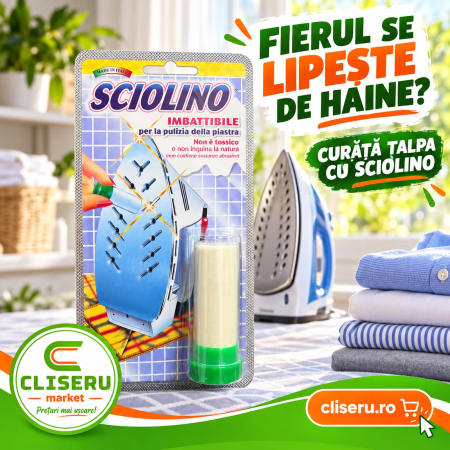 SCIOLINO creion pentru curățarea tălpii fierului de călcat [1]