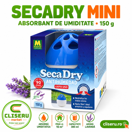SECADRY MINI absorbant umiditate lavandă 150 g [2]