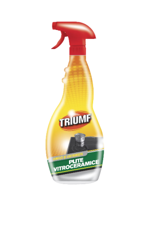 TOP PRODUSE CURATENIA CASEI - TRIUMF SOLUTIE PLITE VITROCERAMICE 500ML