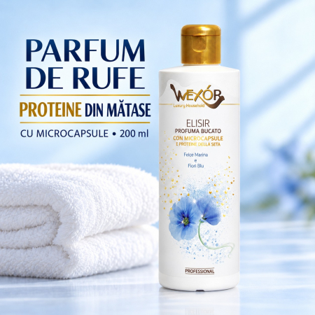 WEXOR PARFUM DE RUFE CU MICROCAPSULE – Felce Marine & Flori Blu, prospețime marină și flori, 200 ml [2]