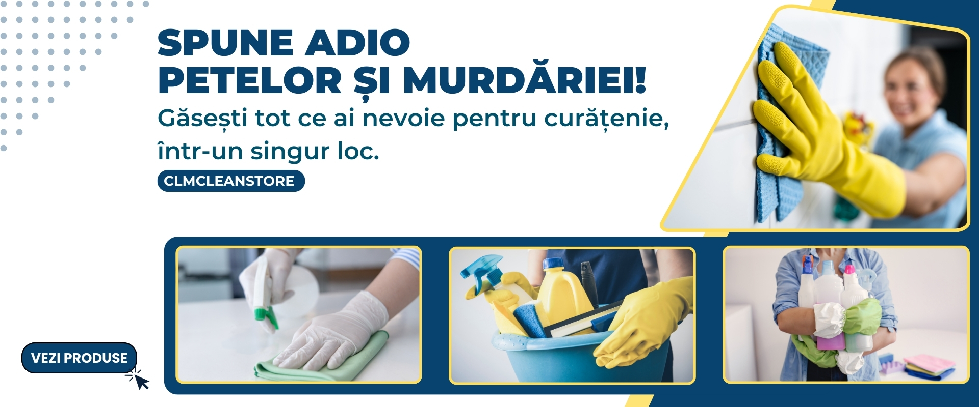 Comanda acum produse de curatenie