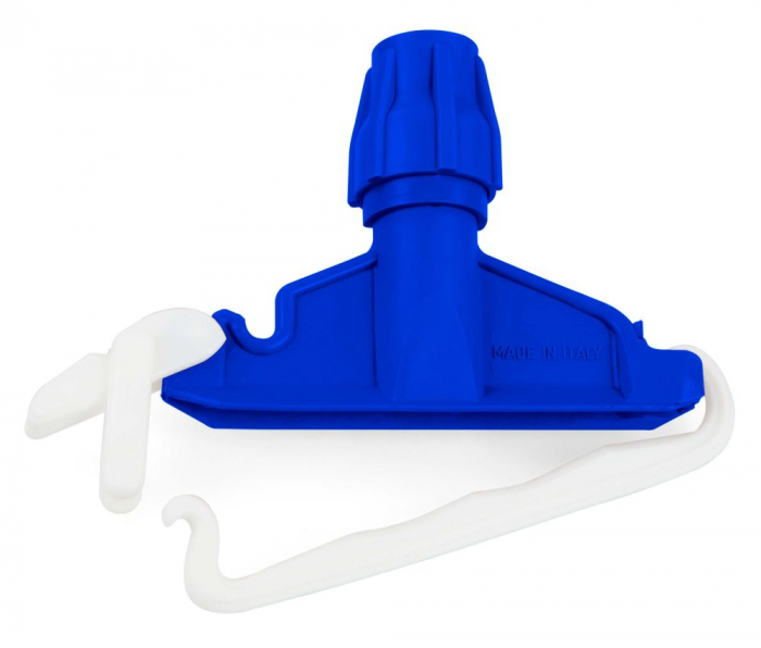 Suport Filmop pentru mop tip Kentucky, plastic, albastru, cu clips prindere [1]