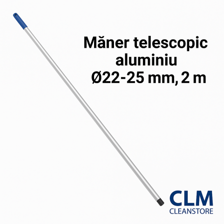Accesorii și unelte - Maner telescopic aluminiu d 22-25 mm, 2 m