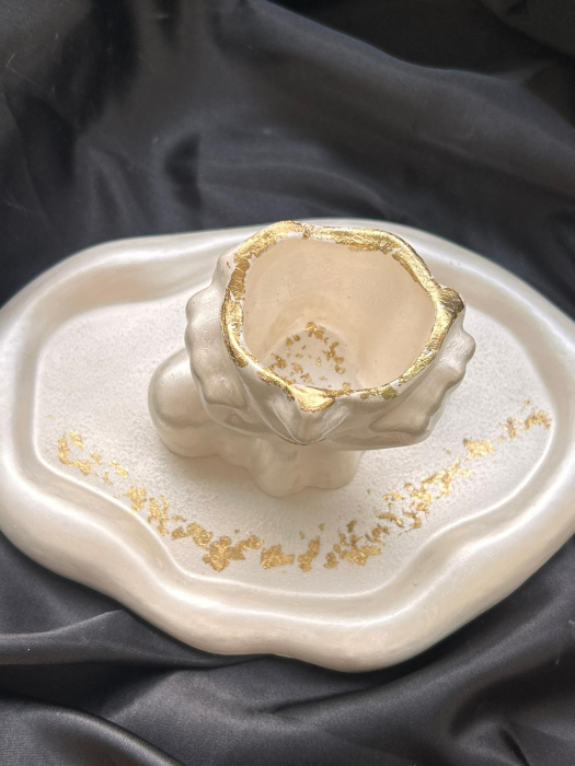 Set cadou recipient elegant si tavita [2]