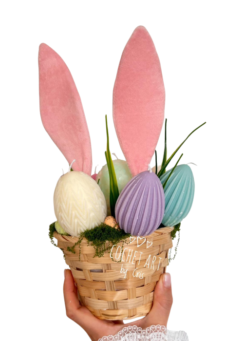 Cos cu oua si iepuras din ceara de soia [3]
