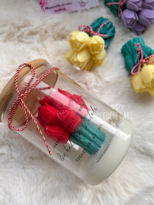 Lumanare Buchet de Lalele [3]