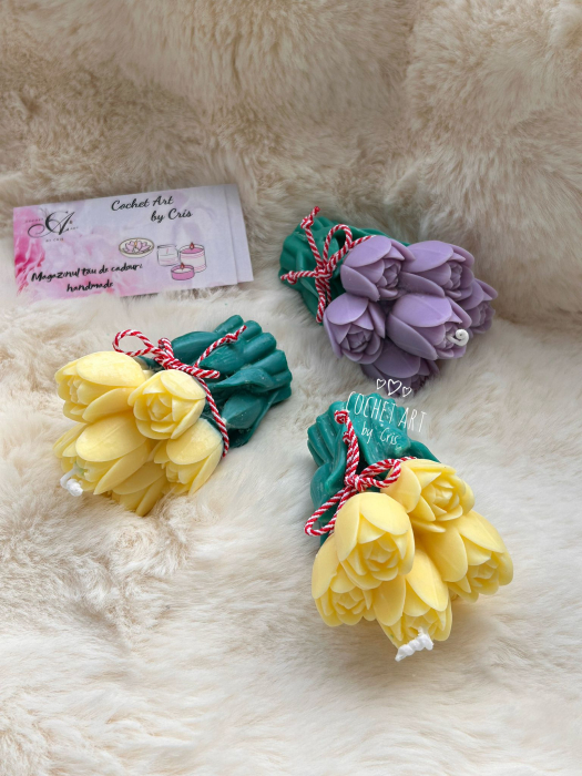 Lumanare Buchețel Floral [3]