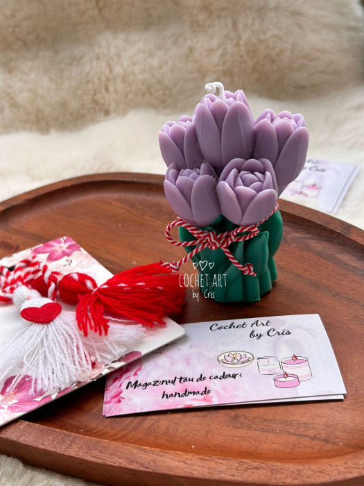 Lumanare Buchețel Floral [4]