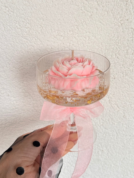 Lumanare Bujor Amaretto [3]