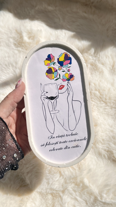 Tavita ceramica creioane colorate [2]