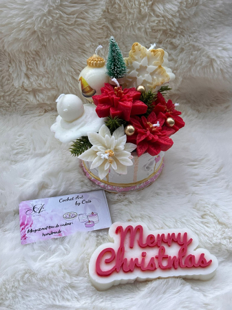 Aranjament Iarna Carusel cu Craciunite - cadoul perfect [2]