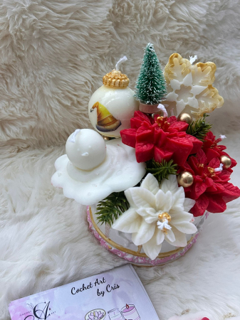 Aranjament Iarna Carusel cu Craciunite - cadoul perfect [1]