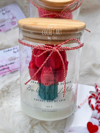 Lumanare Buchet de Lalele [1]