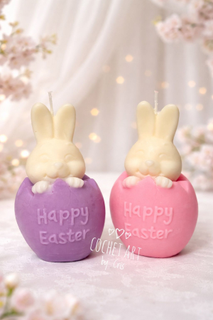 Paste - Lumanare iepuras in ou