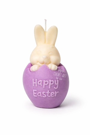 Lumanare iepuras in ou [2]