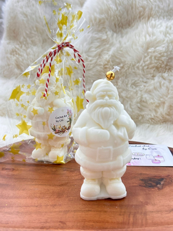 Lumanare Moș Craciun decorativ din ceara naturala de soia [1]