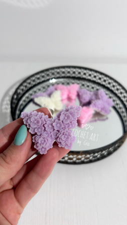 Marturii botez din ceara de soia - Marturie fluturas