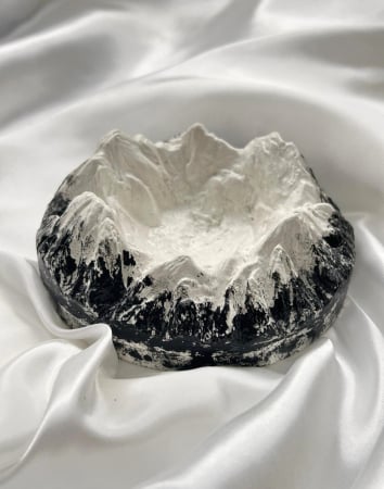 Obiecte ceramica - Recipient Varf de munte din ceramica