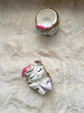 Vaza decorativa Fetita cu scoica [2]