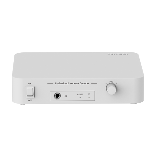 Audio decodor IP, 6W, Mic, Alarma - HIKVISION DS-QAE1DG1 [5]