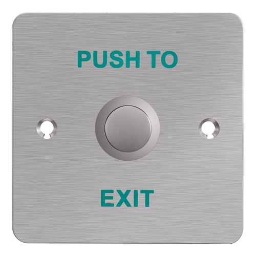 Buton iesire montaj ingropat, panou frontal Aluminiu - HIKVISION DS-K7P01 [4]