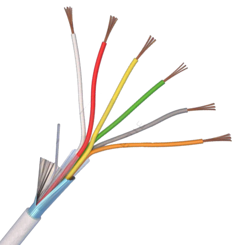 Cablu de alarma 6 fire ecranate, cupru integral, 100m 6CUEF [2]