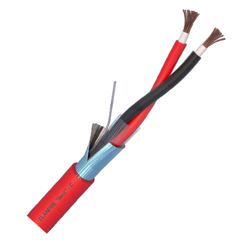 Cablu de incendiu E120 - 1x2x1.0mm, 100m - ELAN ELN120-1x2x1.0 [2]