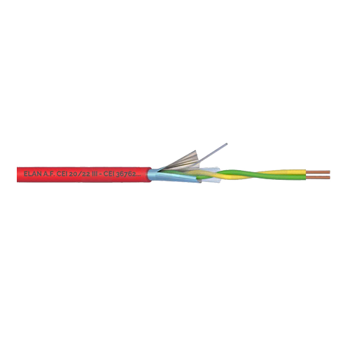 Cablu incendiu 1x2x0.8mm, ecranat, 100m ELN-1x2x08 [2]