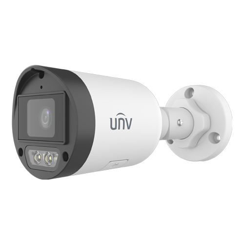 Camera IP 4MP, Dual Light, lentila 2.8mm, IR 30m, WL 30m, Mic, SDCard, PoE, IP67 - UNV IPC2124LB-AF28K-DL2 [6]