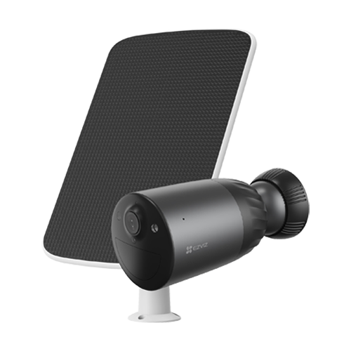 Camera IP Wi-Fi6, rezolutie 8.0MP, acumulator 10.400 mAh, Audio, IR15m, Color 24/7, Panou Solar - EZVIZ CS-BC1C-4K(SP-kit) [1]