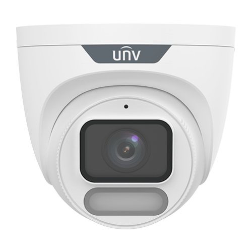 Camera IP Wise-ISP, ColorHunter, 8MP, lentila 2.8mm, WL 30M, Mic, PoE, color 24/7 - UNV IPC3628LE-ADF28K-WP [1]