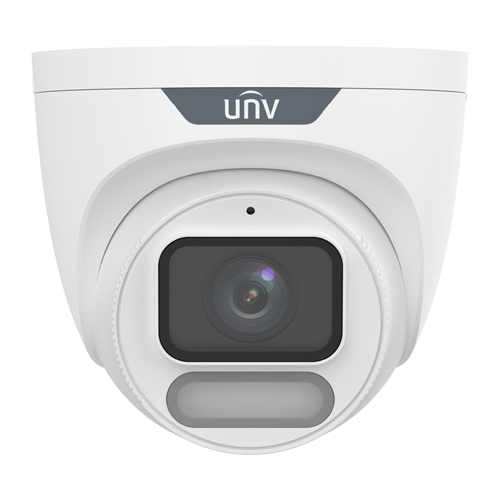 Camera IP Wise-ISP, ColorHunter, 8MP, lentila 4.0mm, WL 30M, Mic, PoE, color 24/7 - UNV IPC3628LE-ADF40K-WP [1]