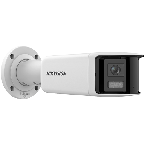 ColorVu - Camera IP 4MP, lentila 2.8mm, Panoramic view 180gr, WL 40m, Audio - HIKVISION DS-2CD2T47G2P-LSU-SL-2.8mm [1]