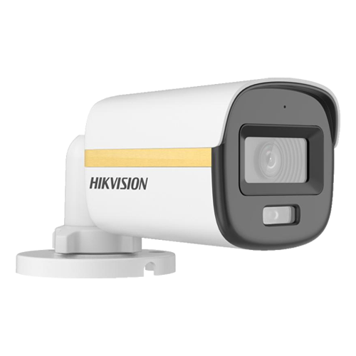 ColorVu, Dual Light - Camera analog 2MP, lentila 2.8mm, IR 20m, WL 20m, TVI/AHD/CVI/CVBS, Mic. - HIKVISION DS-2CE10DF3T-LFS-2.8mm [1]