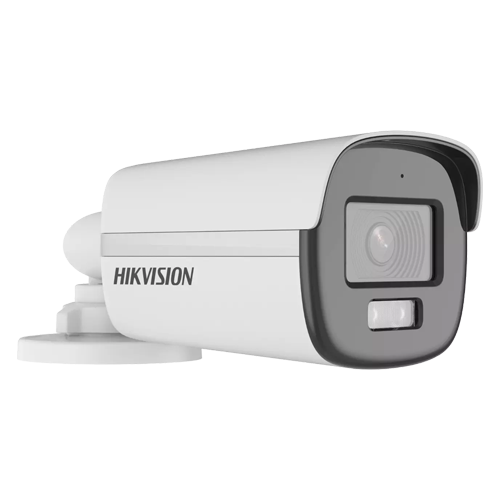 ColorVu, Dual Light - Camera analog 2MP, lentila 2.8mm, IR 40m, WL 40m, TVI/AHD/CVI/CVBS, Mic., IP67 - HIKVISION DS-2CE12DF0T-LFS-2.8mm [1]