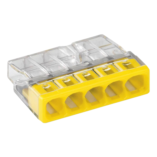 Conector compact de imbinare, 5 fire, max. 2.5 mmÂ² (100 buc.) - WAGO 2273-205 [3]