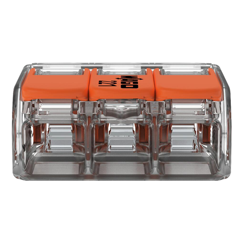 Conector derivatie 3 fire, max. 6 mmÂ² (30 buc.) - WAGO 221-613 [6]