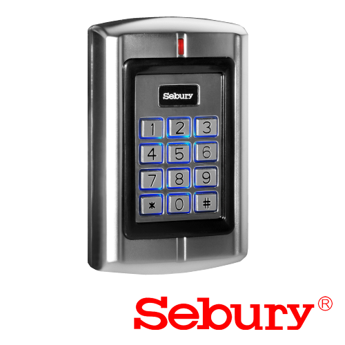 Controler stand-alone cu tastatura si cititor card, carcasa antivandal - SEBURY SEB-BC2000 [2]